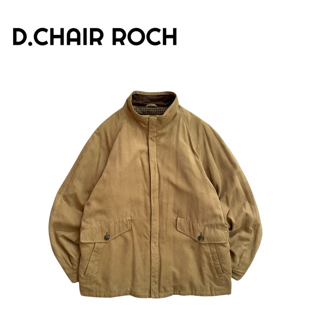 USED 00s チェック ハーフジップ コットンニット ポロシャツ GRN | ThreeF