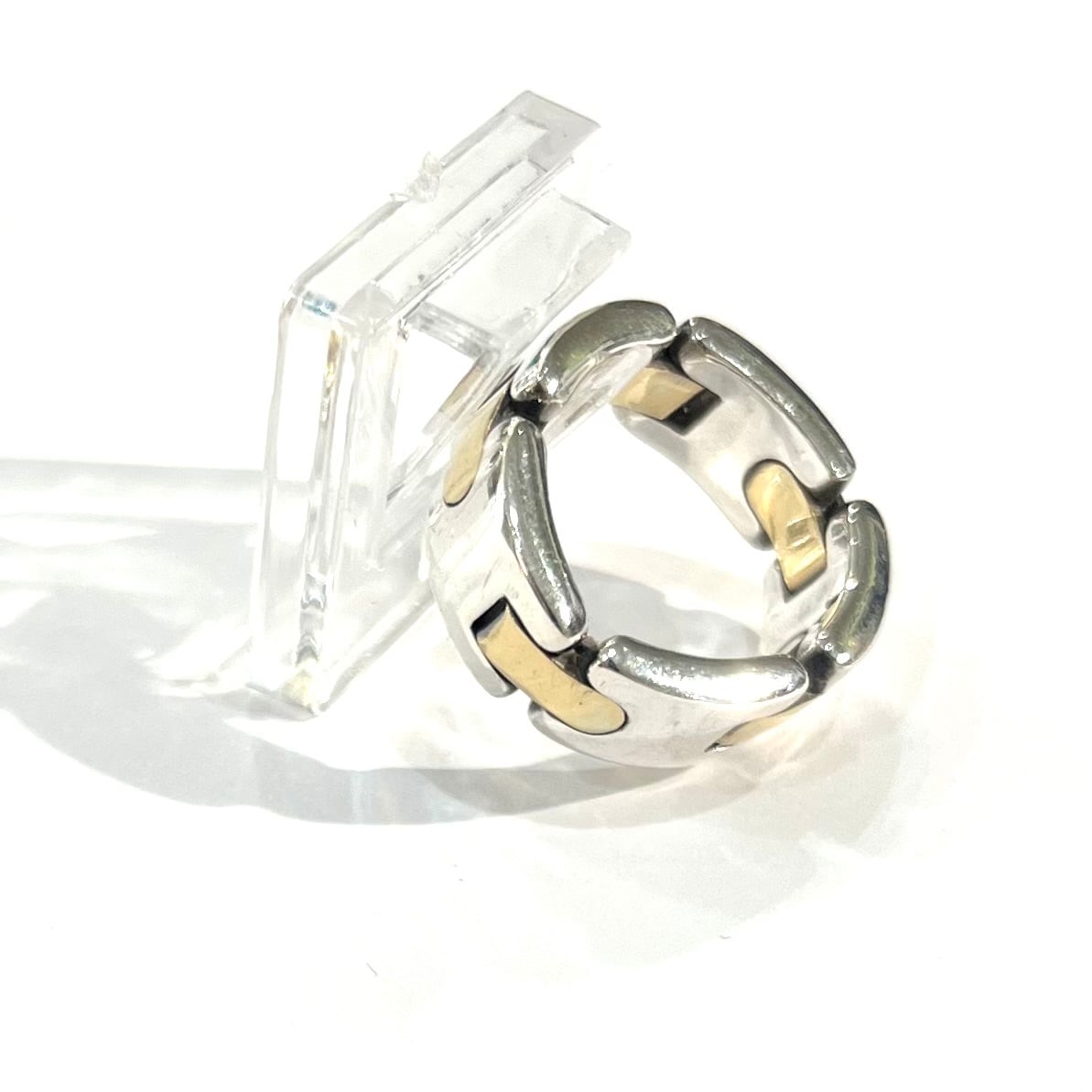 TIFFANY & Co.】【11号】2911 ティファニー Hリンク コンビリング