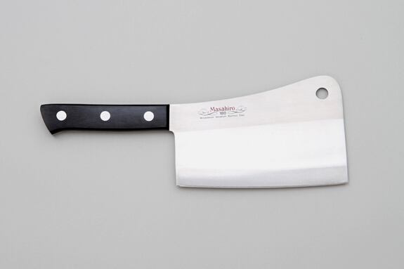 14093 正広作 MV黒合板 チョッパー 180mm | 岐阜県関市の刃物店