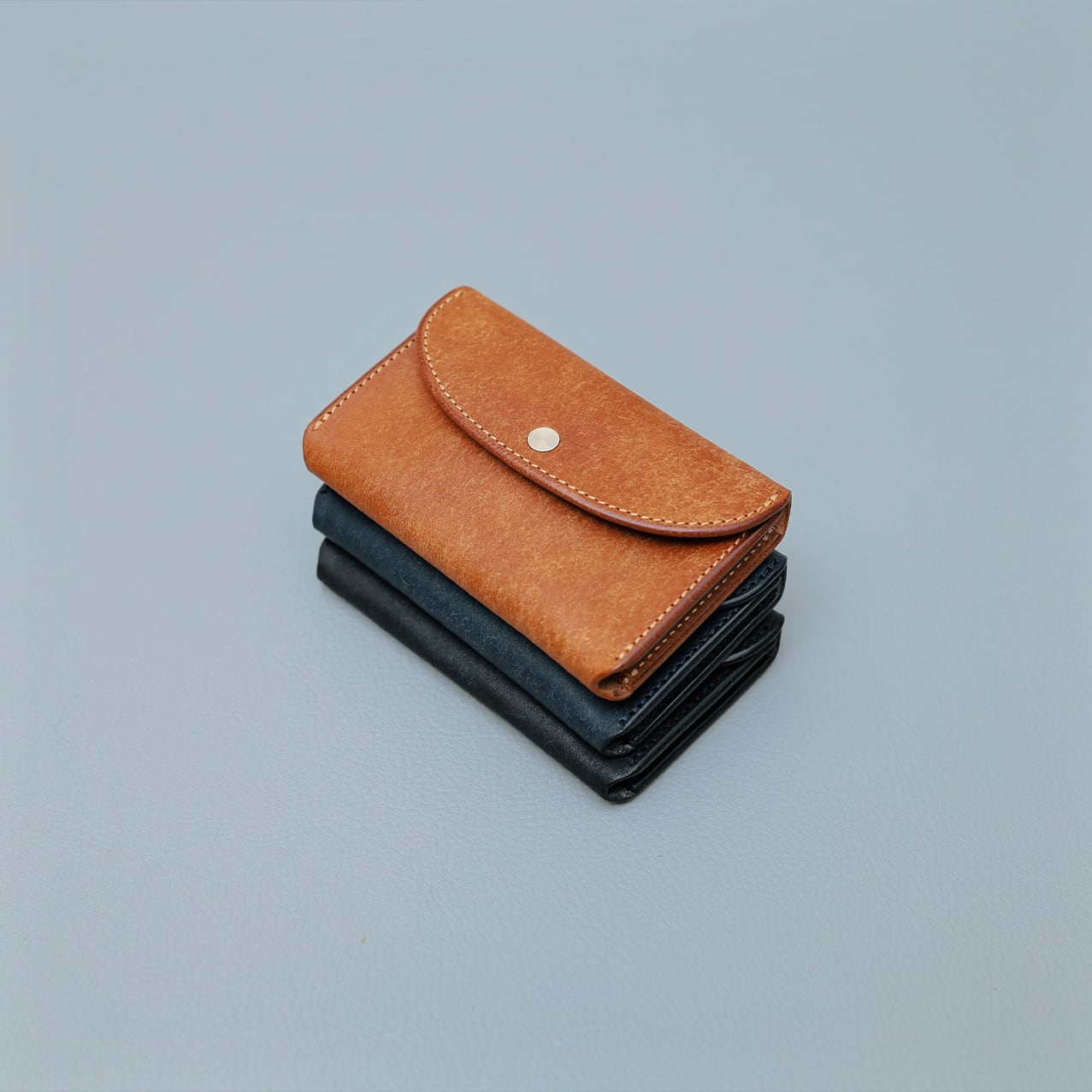 Iru×IKENOHATA GINKAWATEN】PUEBLO LEATHER CARD CASE 【受注生産】【7
