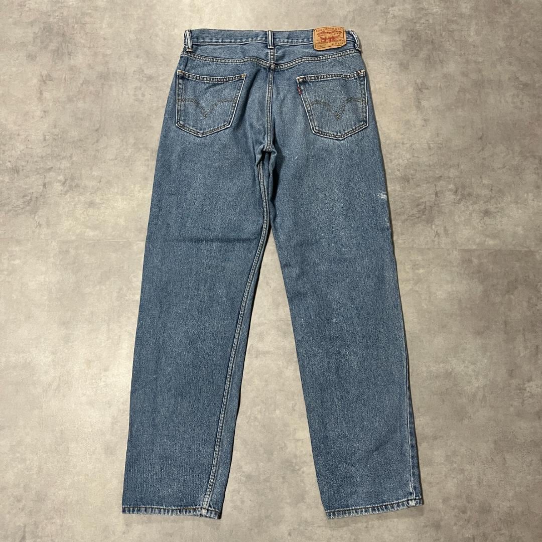 LEVI'S カーゴパンツ デニムブルー 古着 90s Levi's Silver Tab 「jeans」 ブルー デニム カーゴ