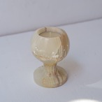 丸みのあるキャンドルホルダー