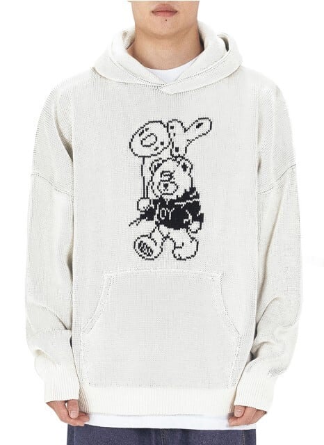 ☆NCT DREAM ジェミン着用！！【OY】BALLOON ODOLLY KNIT HOODIE