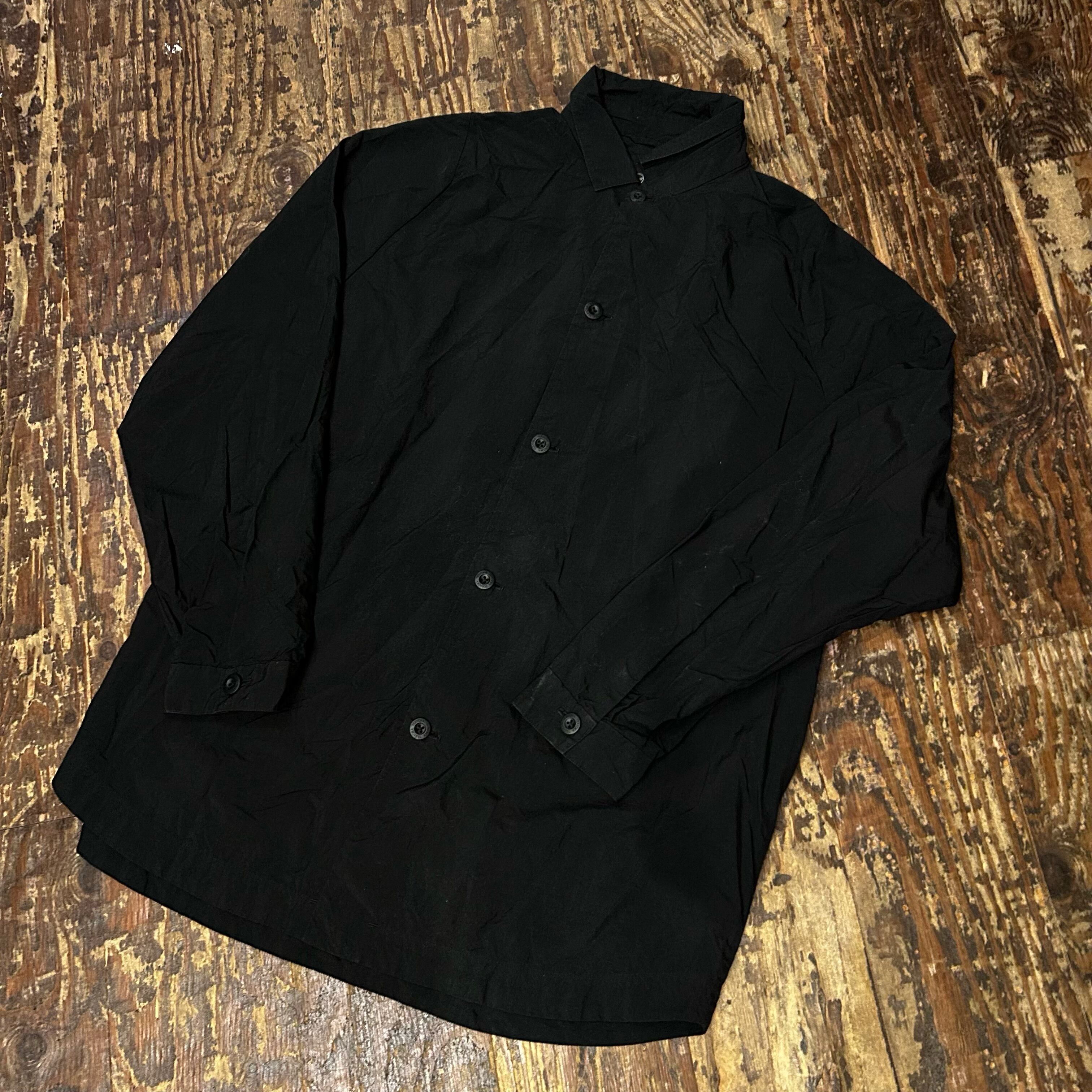 TEATORA テアトラ CARTRIDGE SHIRT PACKABLE tt-SHT-P size3 ブラック 