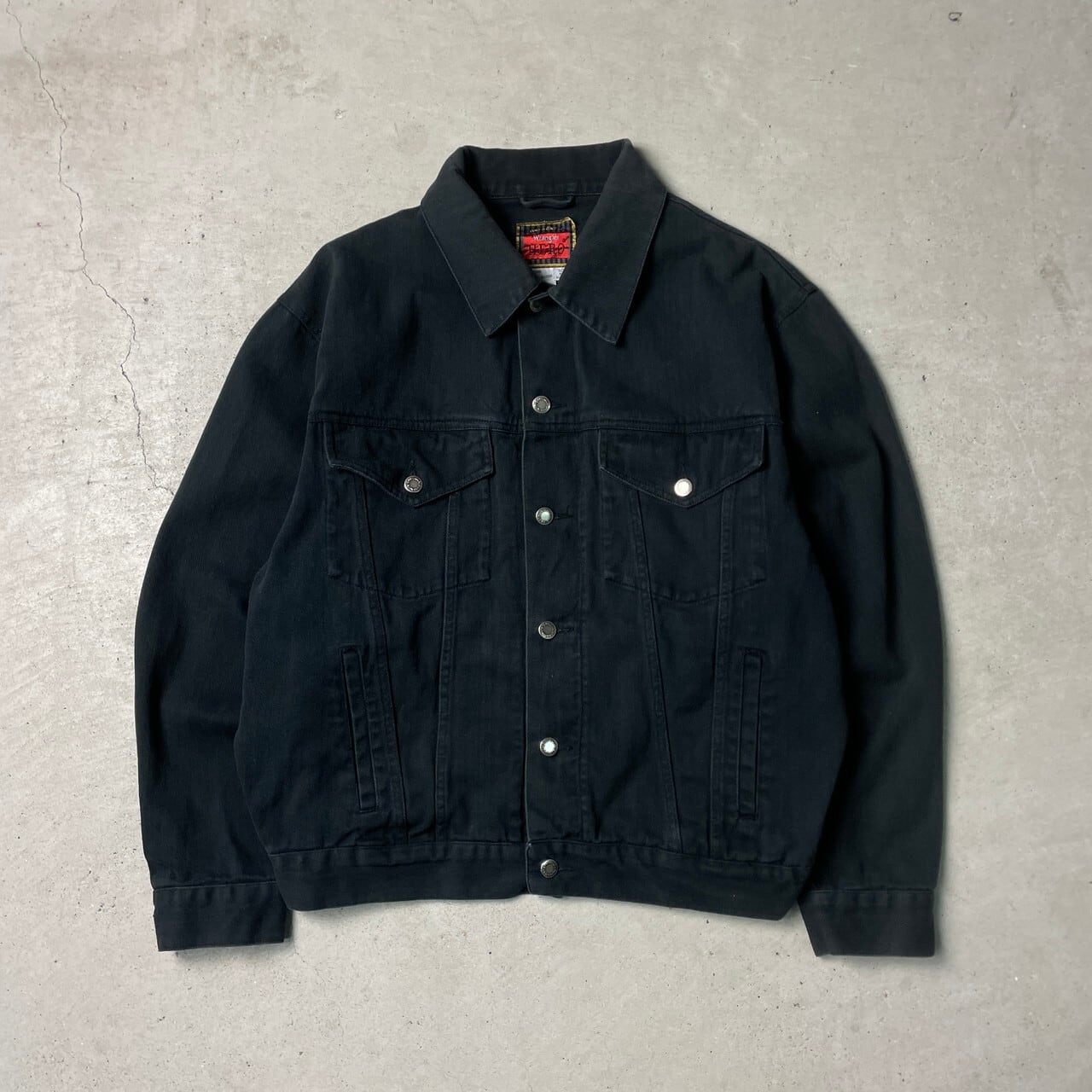 90年代 Wrangler HERO ラングラー ブラックデニムジャケット  