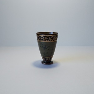 古代鳥絵柄フリーカップ