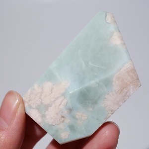 グリーン フラワーアゲート / フリーフォーム