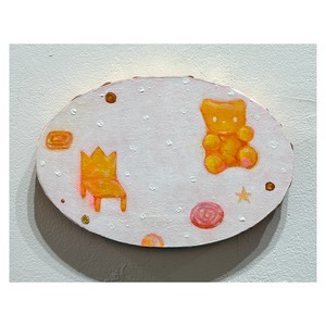 あやめ　ケーキの上で