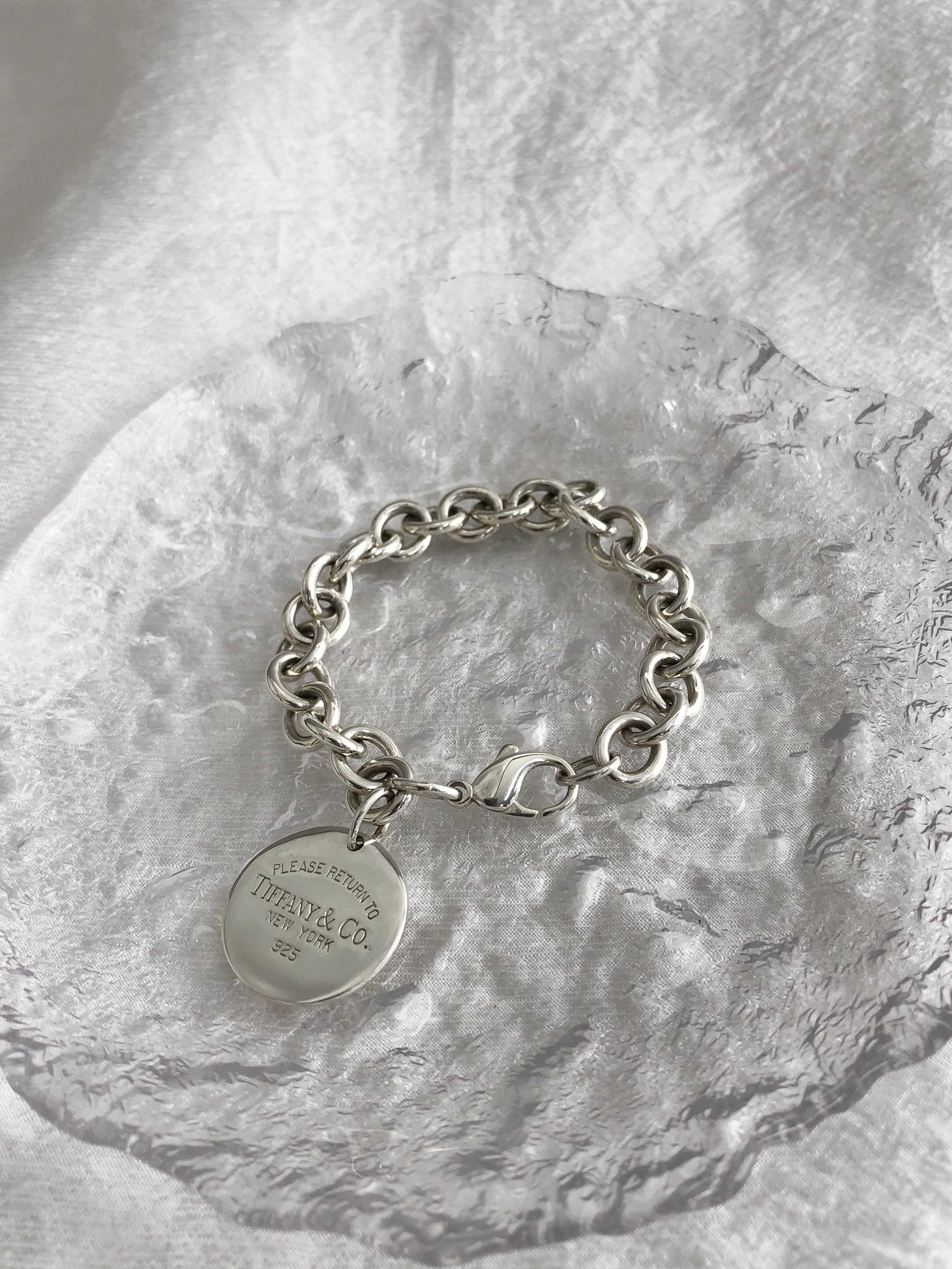 Tiffany & Co. ティファニー ブレスレット シルバー リターントゥ 925 ラウンド vintage ヴィンテージ オールド ksxpfv