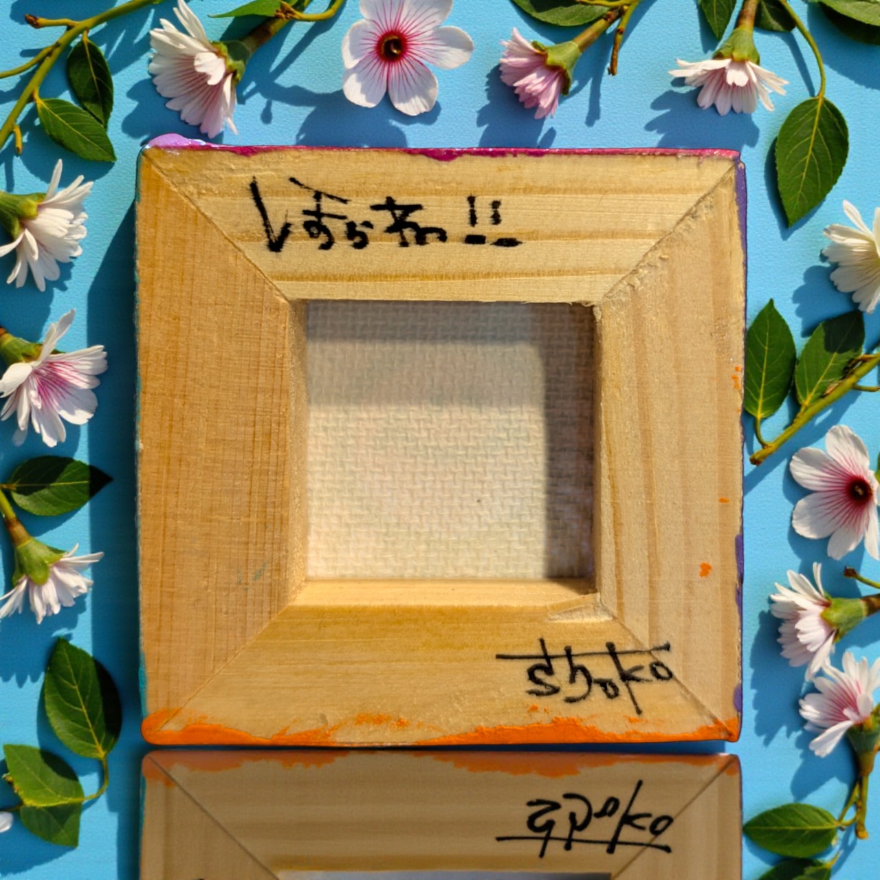 【pipi手書きミニキャンバス ミニイーゼル付き ほらねっ!!】