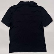 BURBERRY LONDON バーバリー ロンドン 切替 ノバチェック 半袖 スキッパーシャツ 2/ブラック レディース