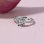 天然ダイヤ(0.3ct)リング・フォルテS