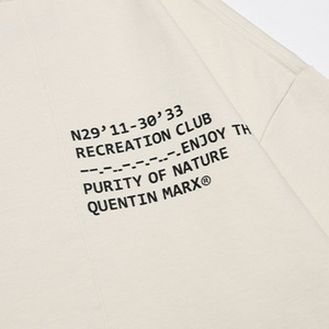 バックメッセージロゴベーシックロングTシャツ　1162