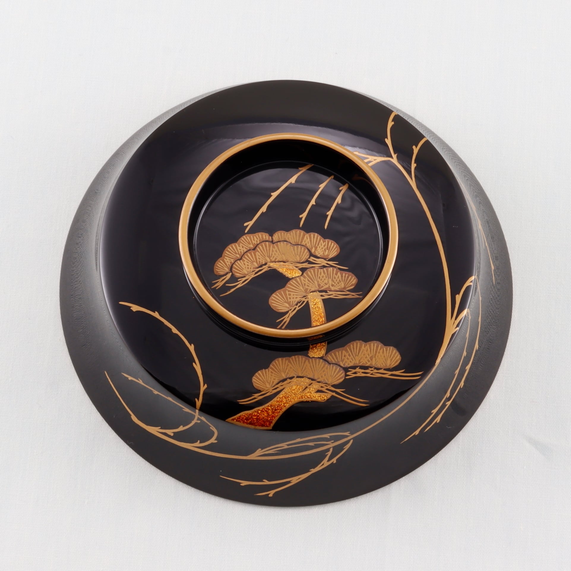 1300 輪島塗／煮物椀／角形／柳に五清蒔絵 | 輪島塗 加藤漆器店 公式
