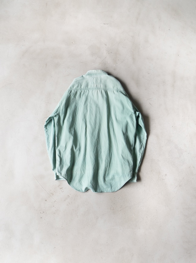 "Levi's" 1990s L.Green denim shirt