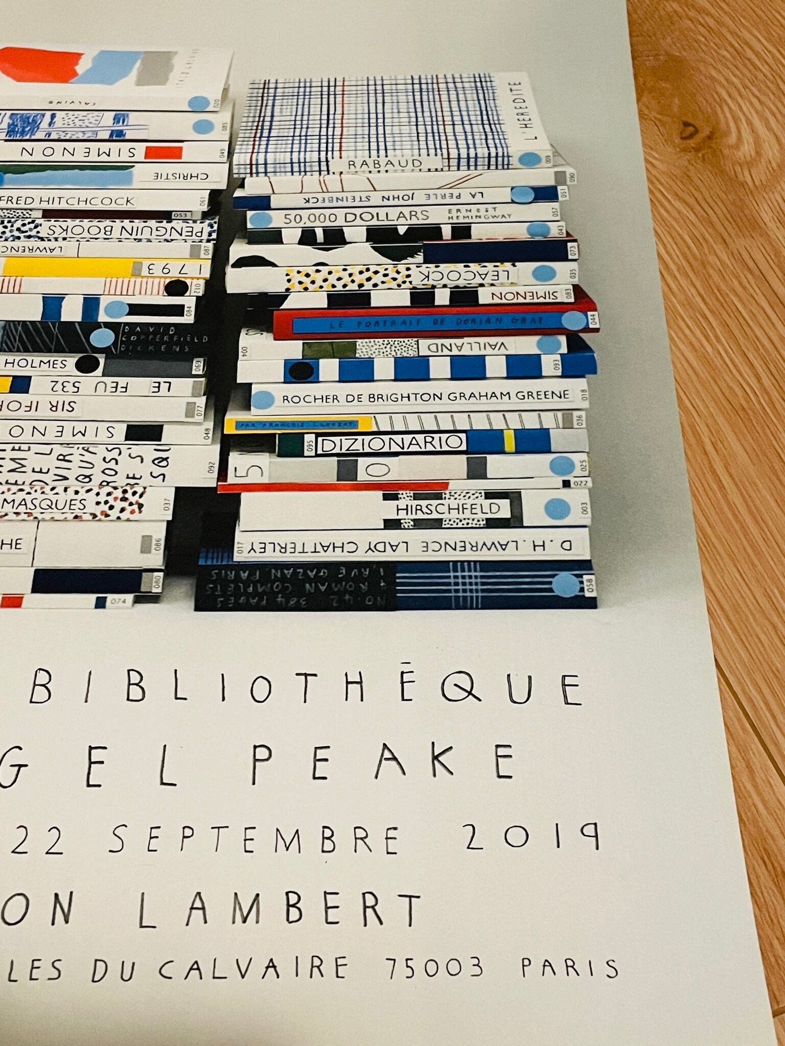 国内未入荷フランス限定】人気北欧アーティストNigel Peake 両面