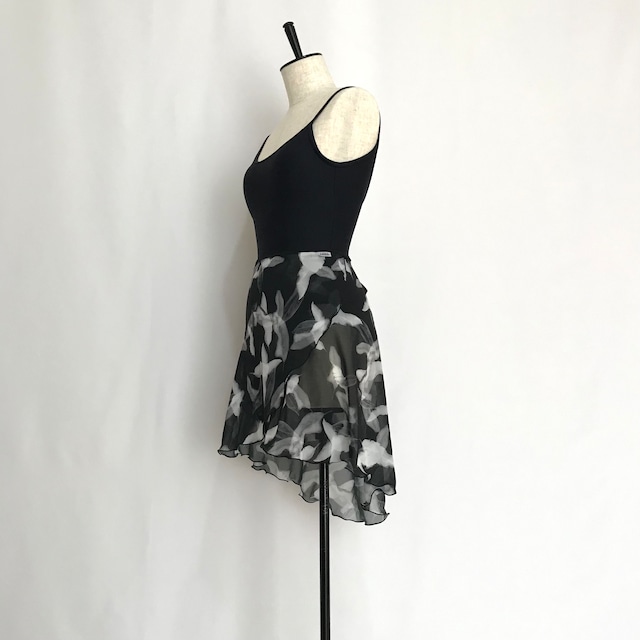 ◇"Tatiana" Ballet Wrap Skirt -Swan Lake (Black)