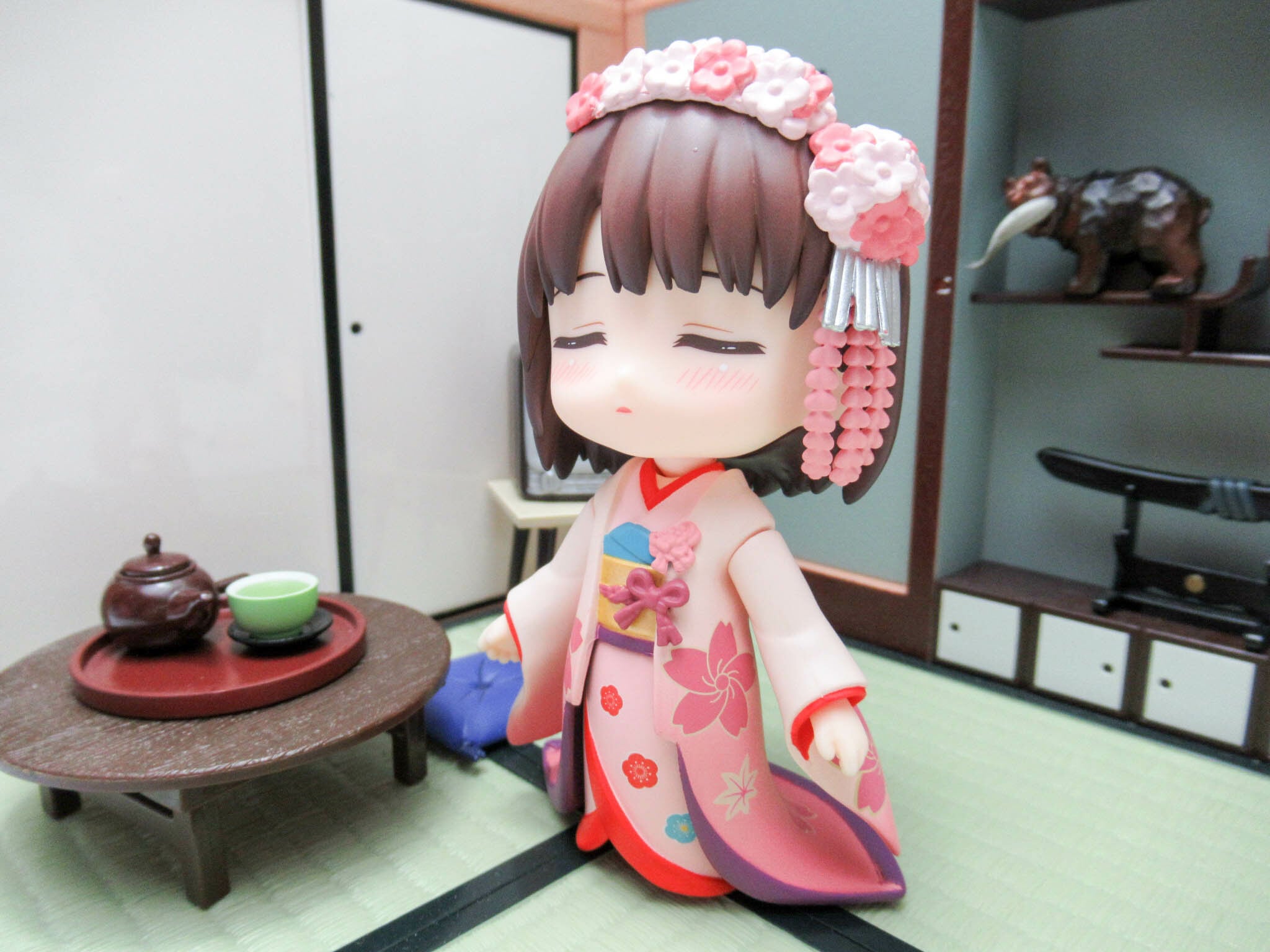 再入荷【1114】 加藤恵 和服Ver. 顔パーツ キス顔 ねんどろいど