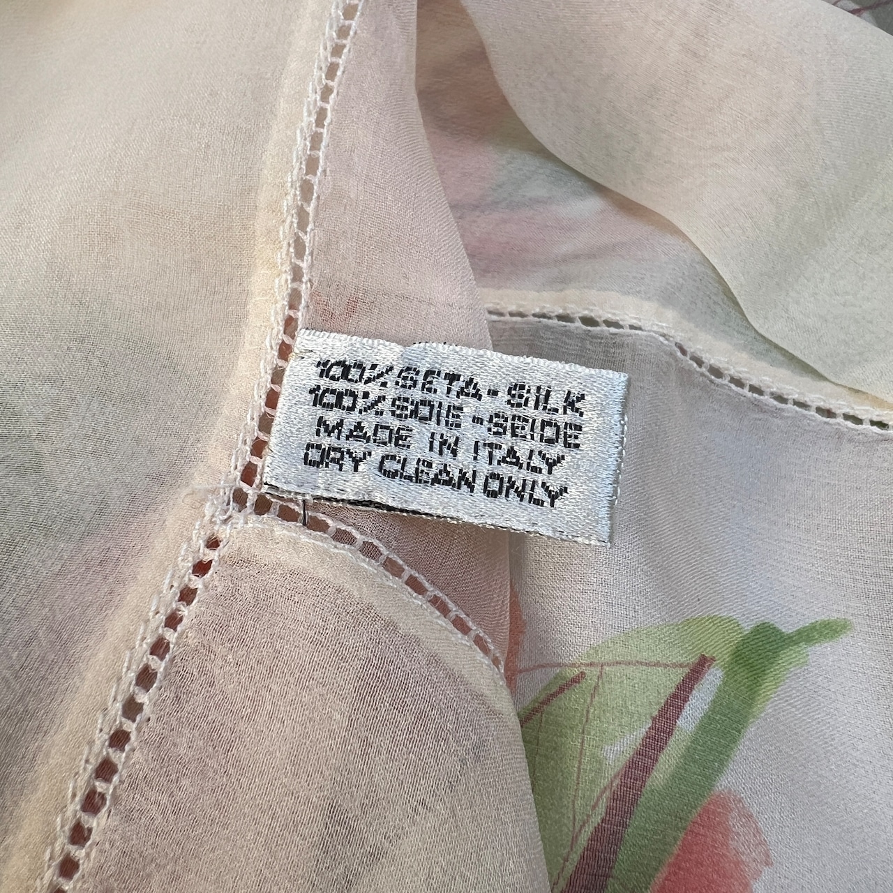 CHANEL シャネル    スカーフ ホワイト A-9856