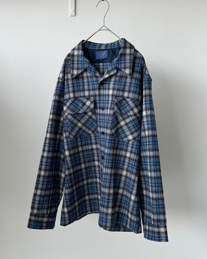 -PENDLETON- Vintage 70s L Board shirt