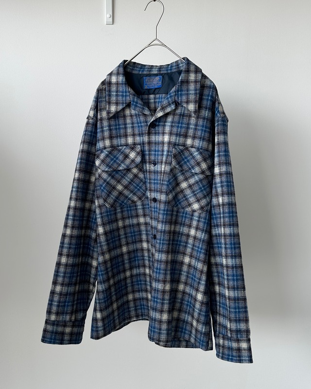 -PENDLETON- Vintage 70s L Board shirt