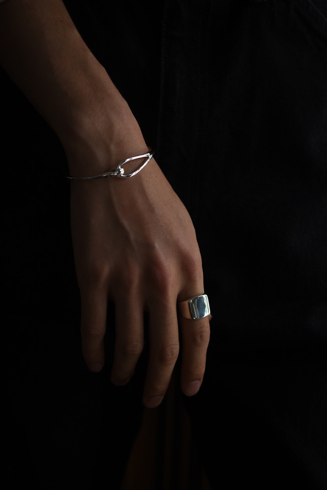 Utah／”GENERAL” 925 silver signet ring