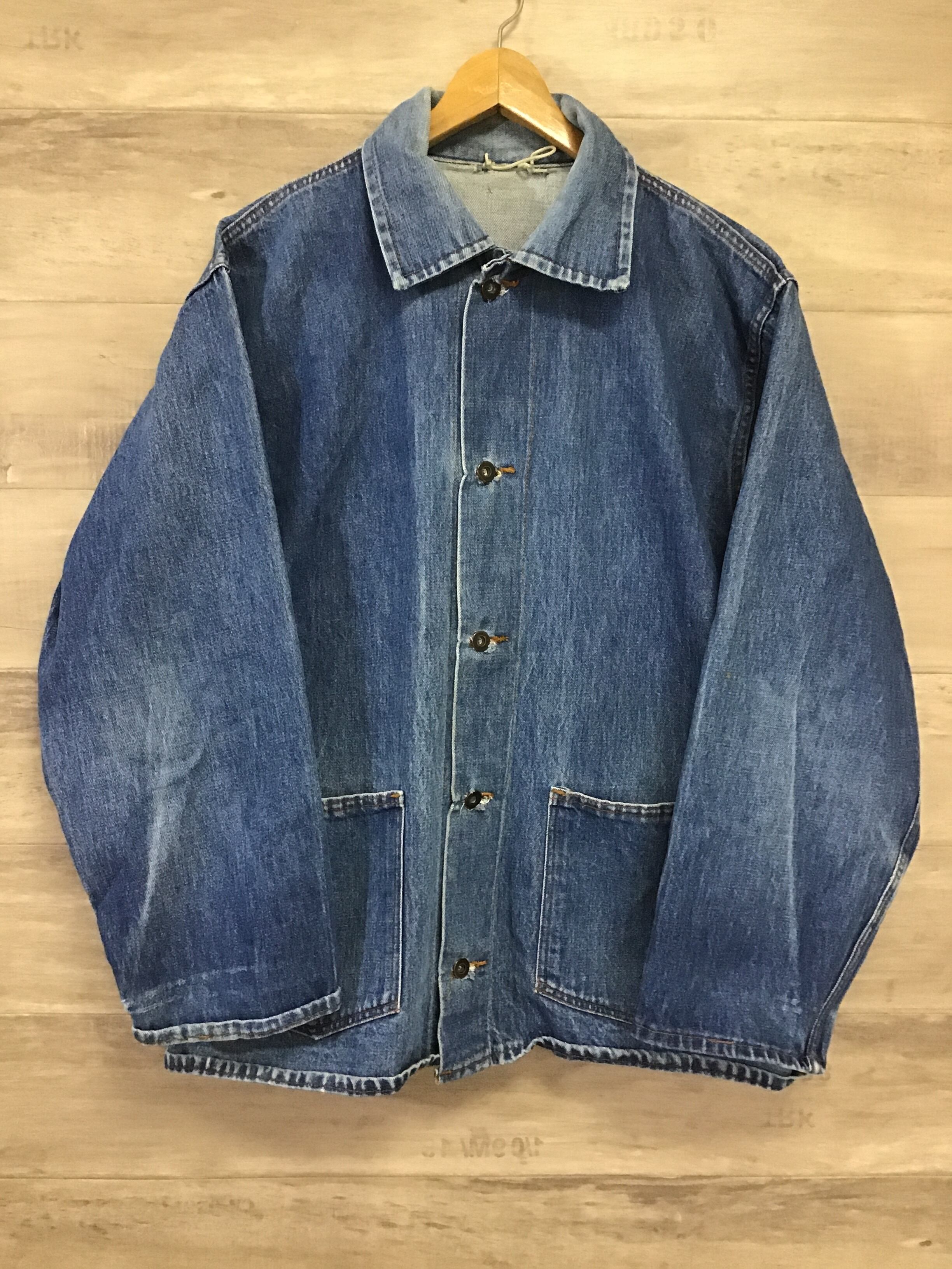 B1938 Xl 80年代 アメリカの囚人服 カバーオール Zalkin Inc Legal Right