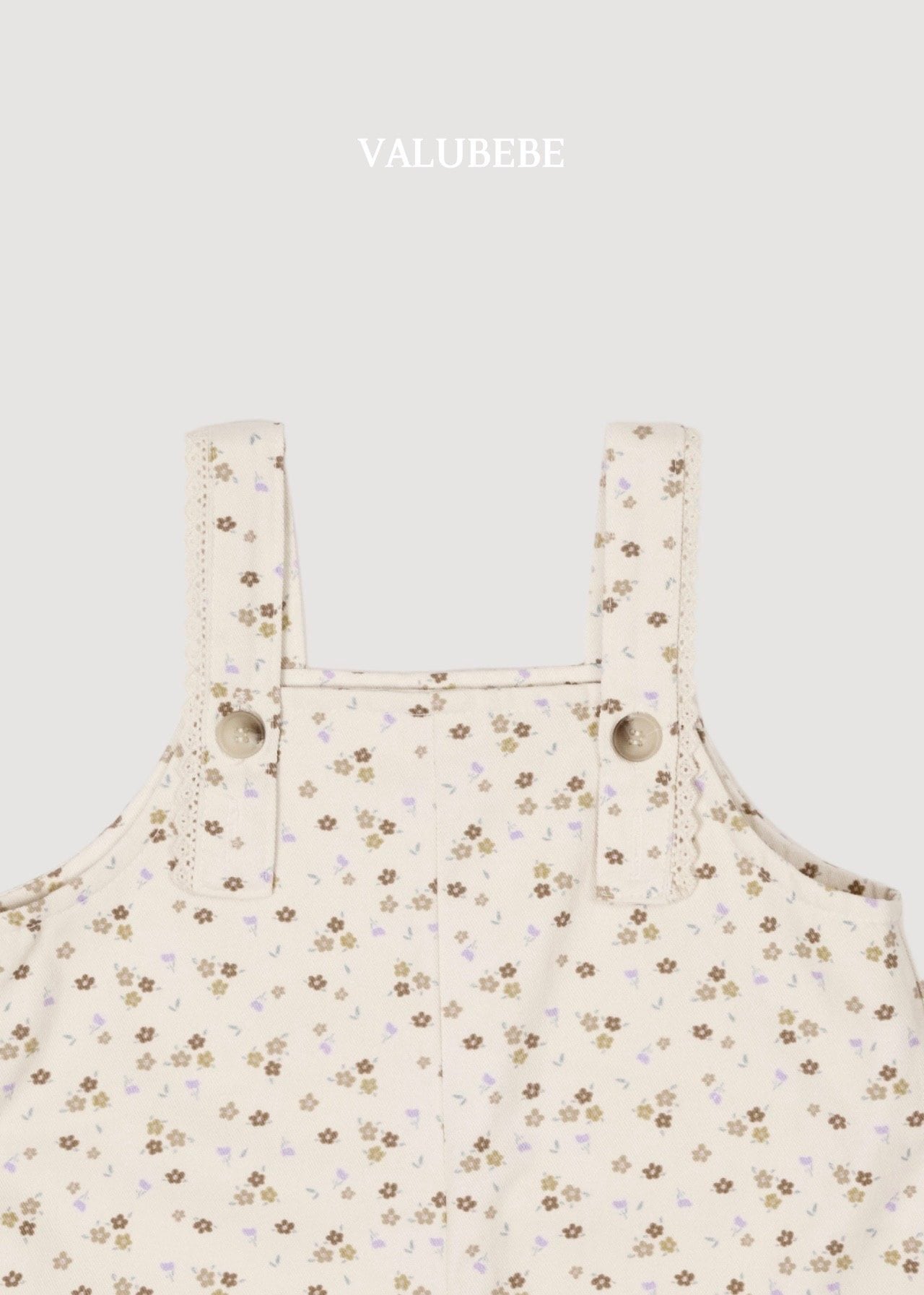 送料無料【予約】/ レースサロペット /valubebe