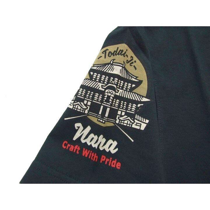 テッドマン tシャツ 2019 メンズ 半袖Tシャツ 黒 TDSS-496 トラベルシリーズ TEDMAN'S 奈良 k2select2020