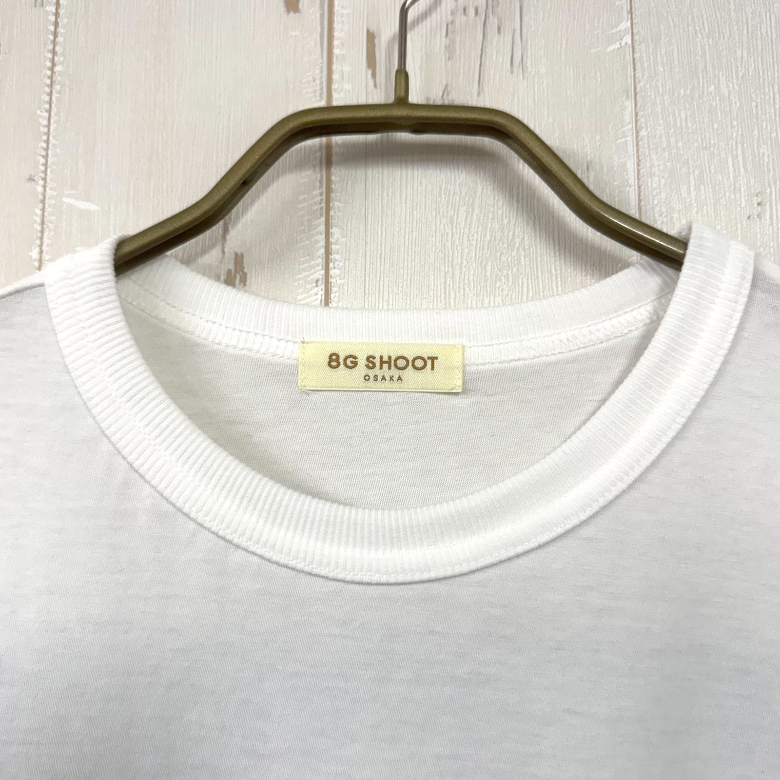 8G SHOOT × 69slam PHOTO PRINT TEE SHIRT -WHITE- | 8G SHOOT WEBSTORE