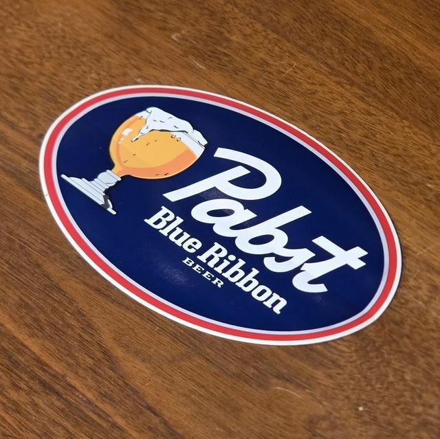 DEAD STOCK 1990~2000s PABST BLUE RIBBON ステッカー