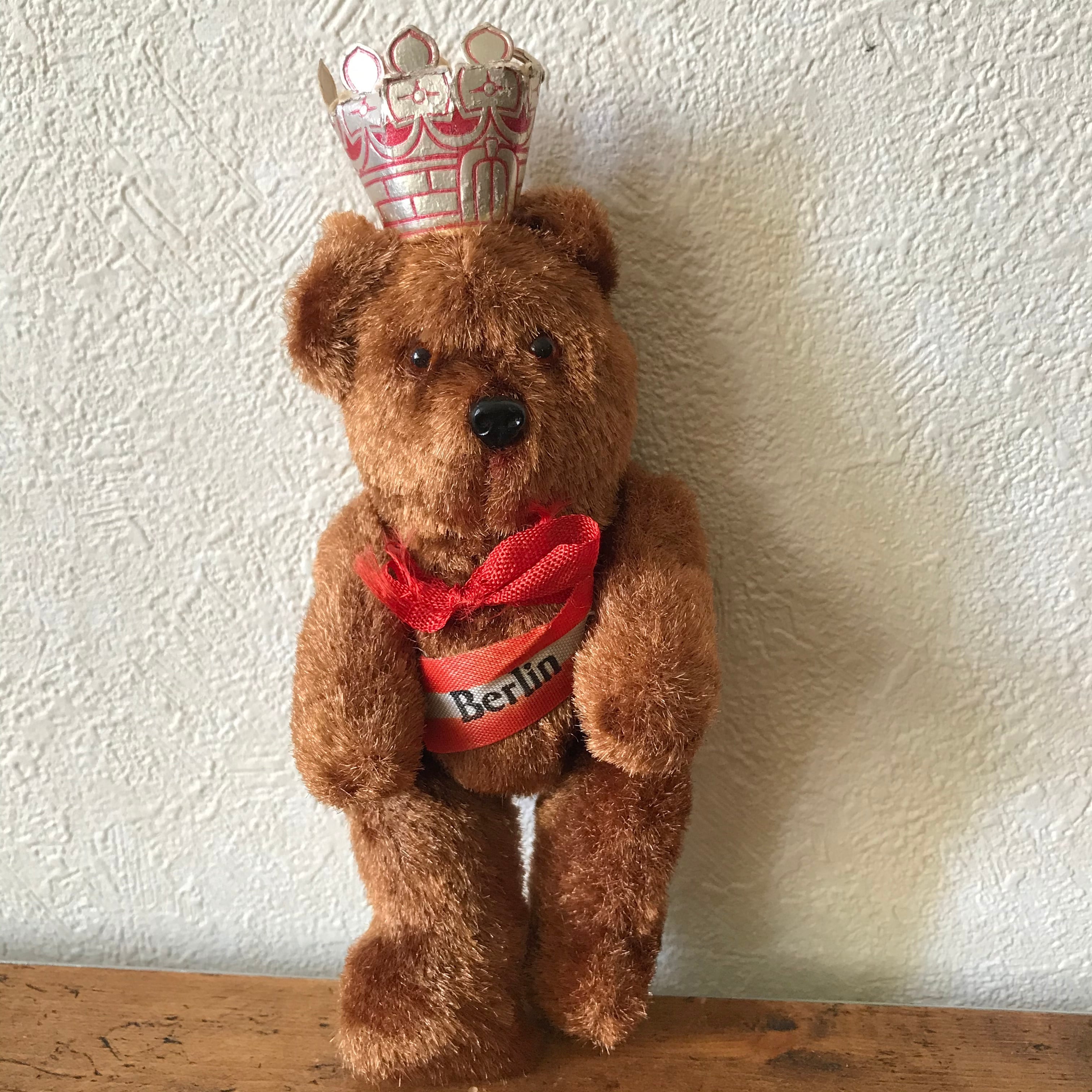 vintage bear ❀ ブラウンの ベルリン・ベア おもちゃ * vintage bear
