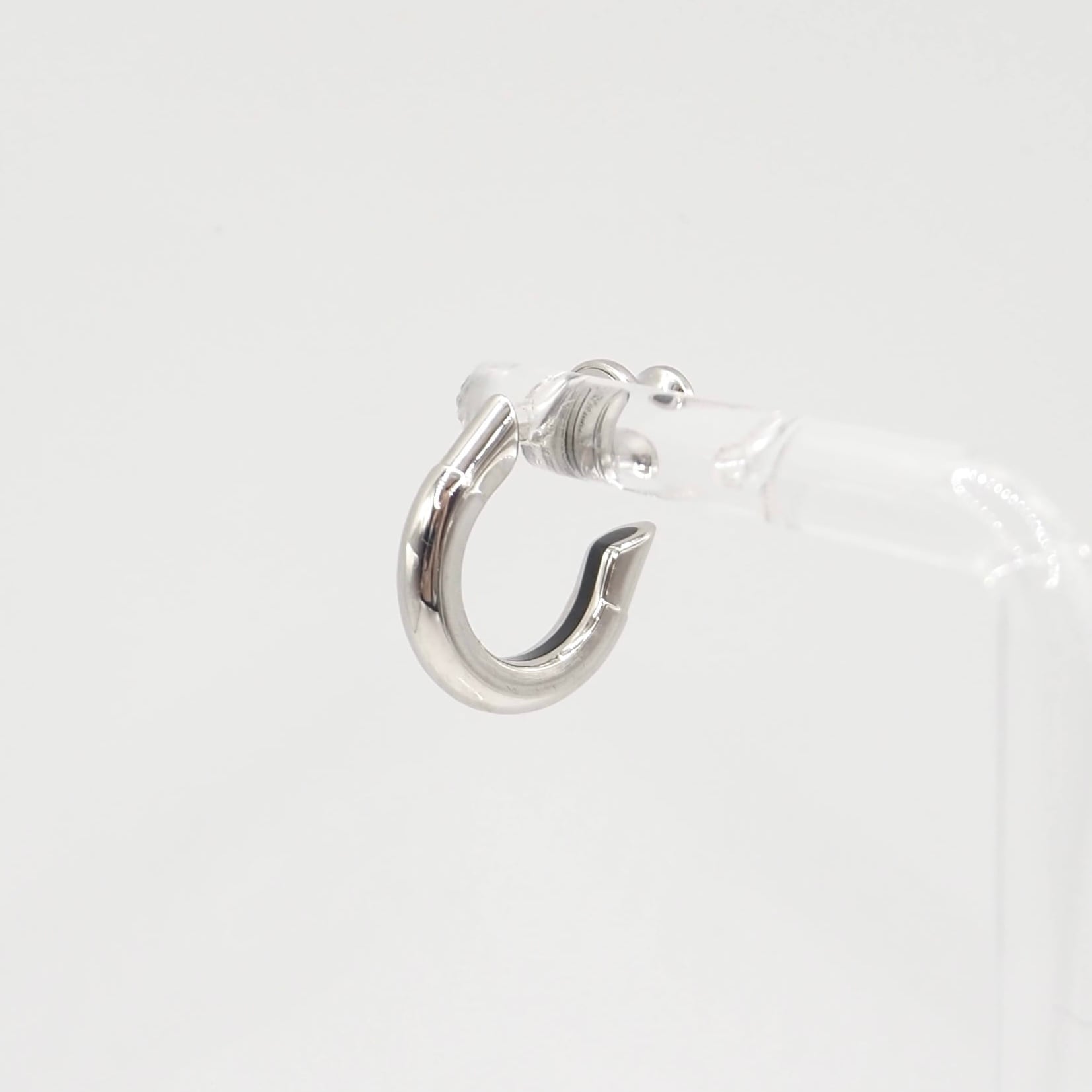 HERMES サボ シングル ピアス シルバー エルメス | 2122TOKYO