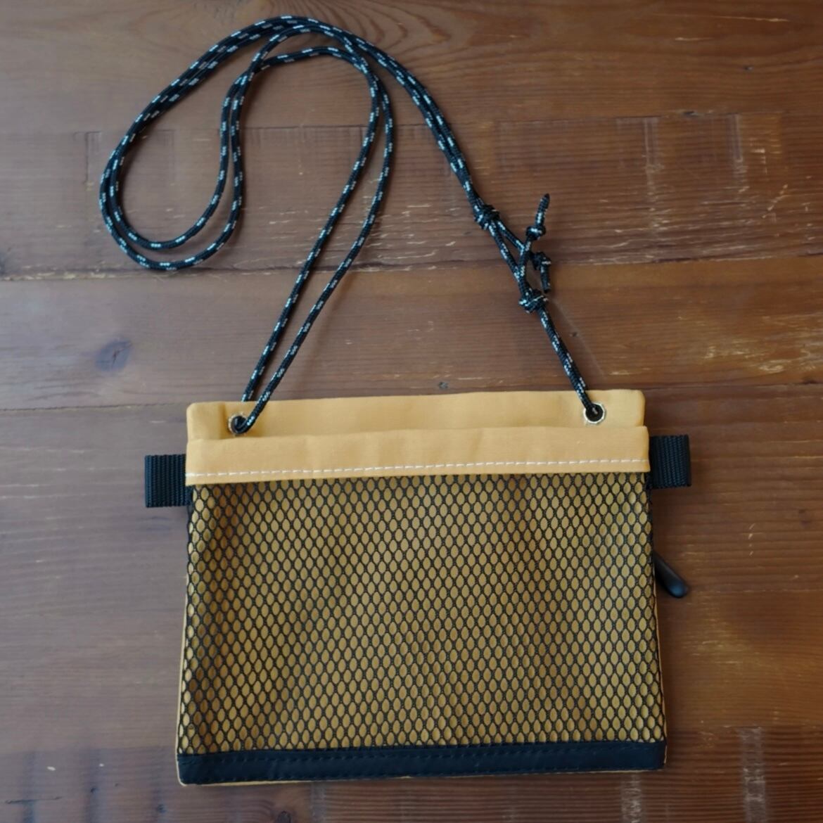 CRAFTMAN サコッシュ Mini / Lemon Yellow(帆布/富士金梅/登山/日本製