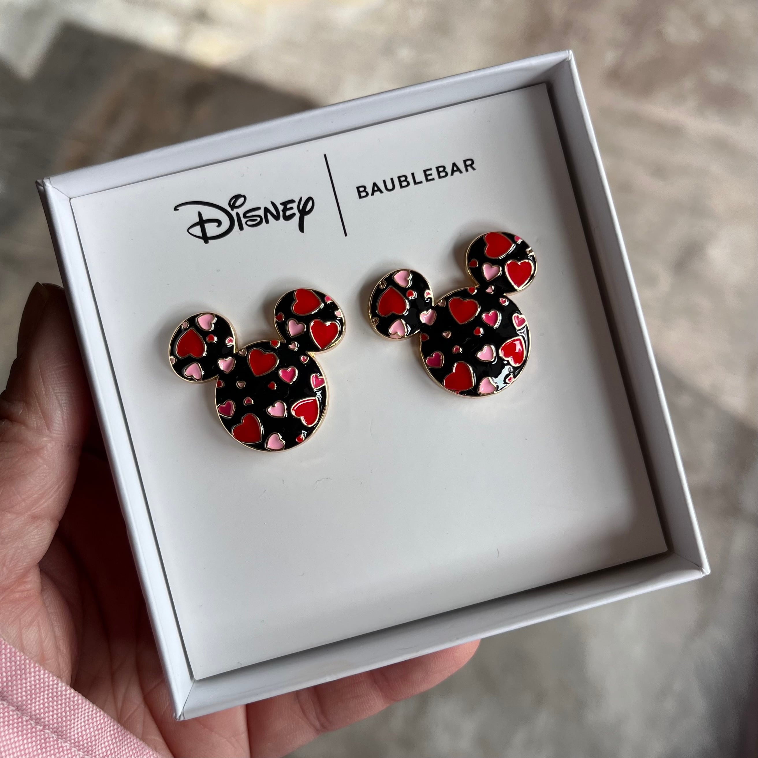 ミニーマウス ストラップ キーホルダー　Disney BaubleBar Disney x Baublebar Mickey Mouse Minnie Mouse Key Ring | 古着屋mellow