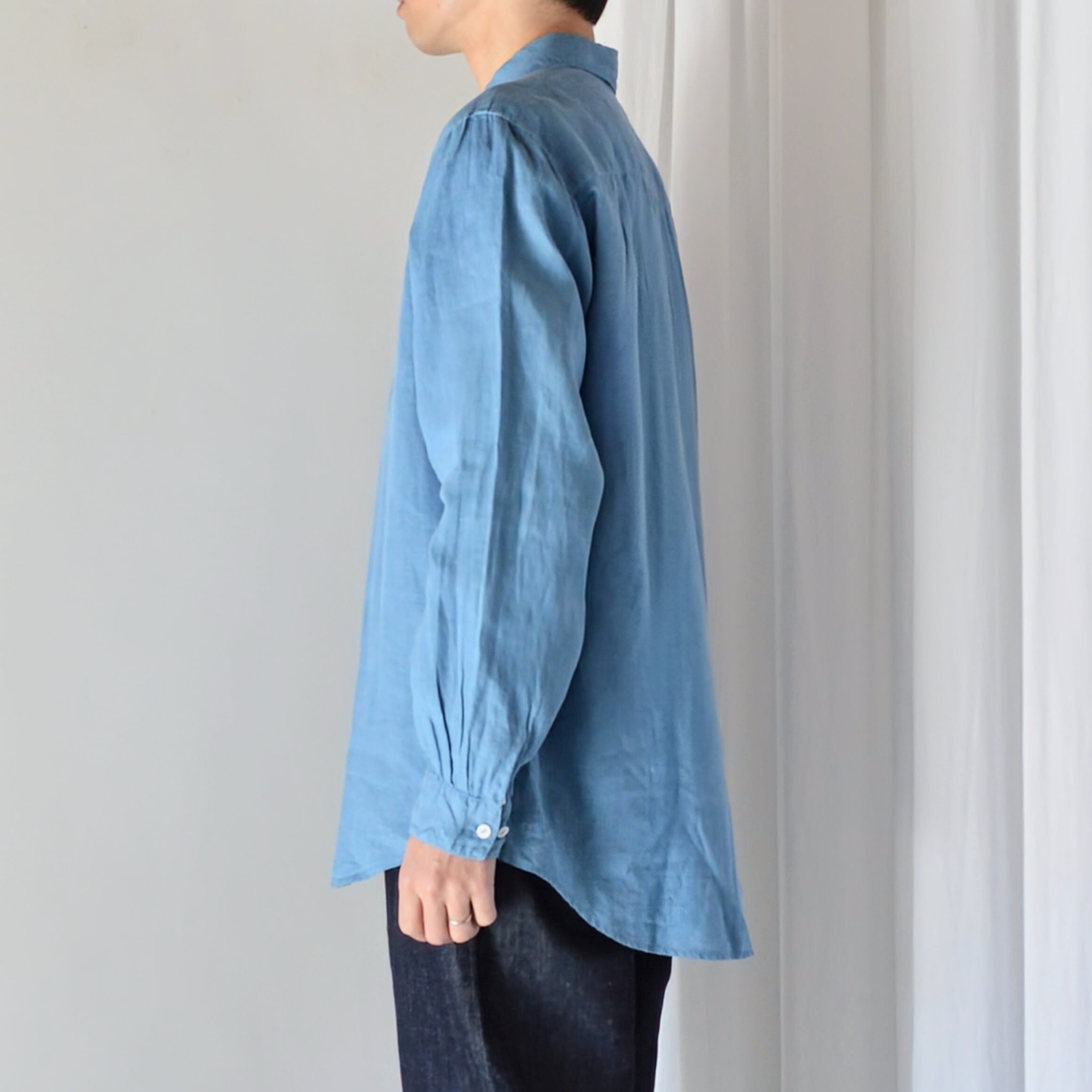 MITTAN / SH-130C 大麻シャツ大（草木染） | MA STORE