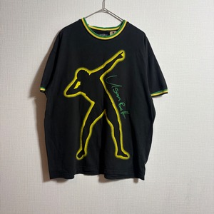 USAIN BOLT ウサインボルト リンガーTシャツ
