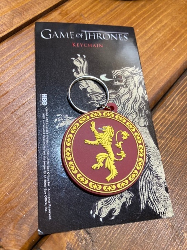 ゲームオブスローンズ　ラバーキーホルダー　game of thrones　PRK383665