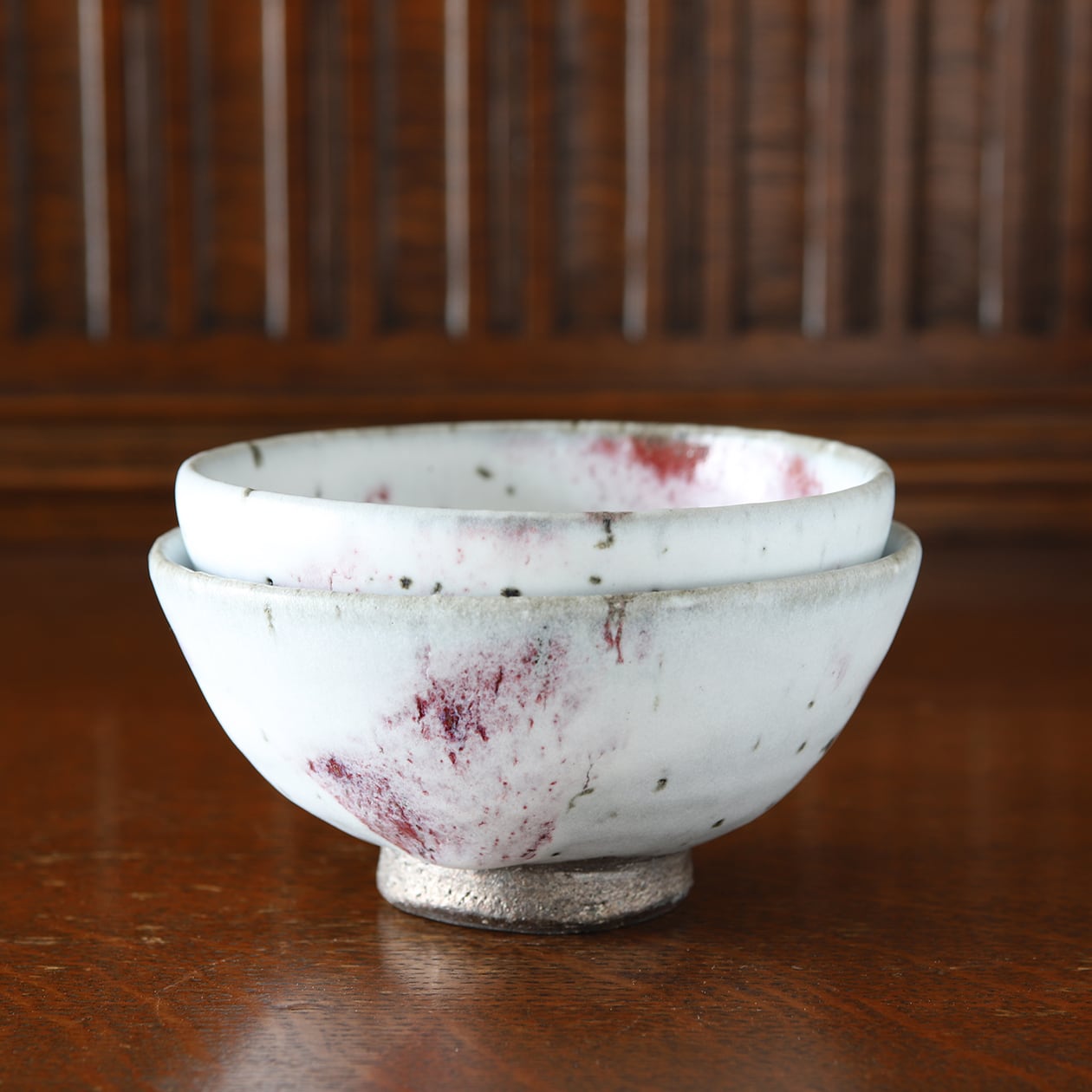 雪中華 飯碗（大・小）作：谷井芳山・谷寛窯（信楽焼） | にっこう生活