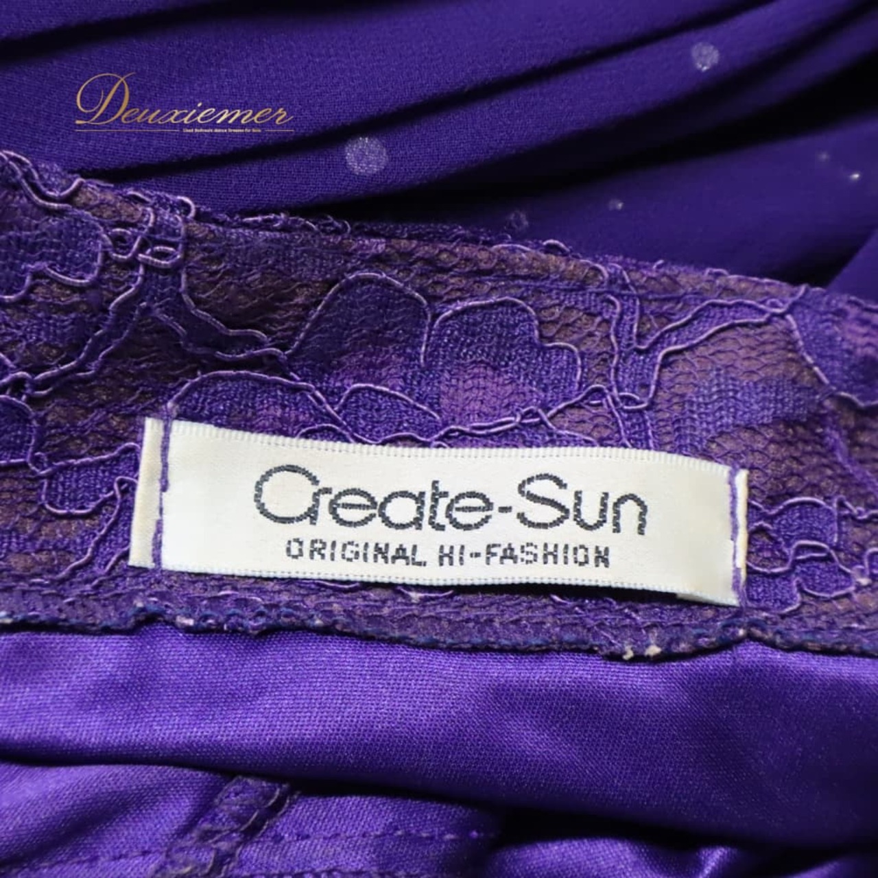 社交ダンス 衣装 create-sun クリエイトサン ドレス スタンダード パープル系 紫 レース ラインストーン スタンダードドレス ワンピース 長袖 モダン 上品 気品 エレガント かわいい 大人っぽい 華やか パーティドレス ダンスパーティー ステージ衣装 舞台衣装 発表会 レディース 紫系 装飾 競技用 レッスン 女性用 フォーマル バックファスナー ポリエステル