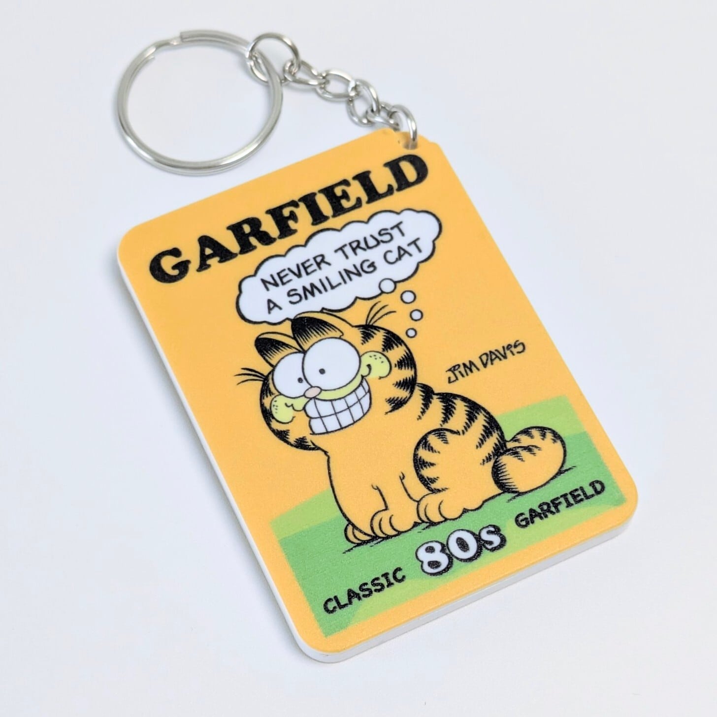 【 Garfield ( ガーフィールド ) 】AMERICAN CHARACTER PUZZLE KEYRING ( パズルキーリング ) / キーホルダー〚アメリカン雑貨 アメトイ〛