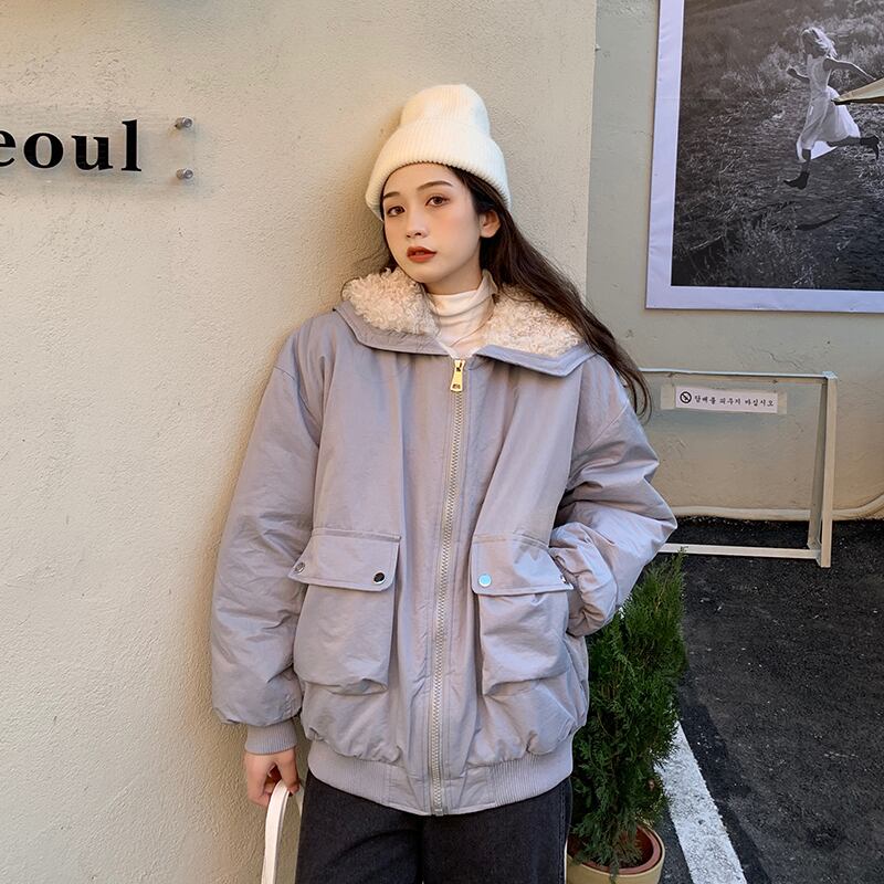 ウィンタールーズウールベルベットコート コットン 冬物 1号婦人21675452898