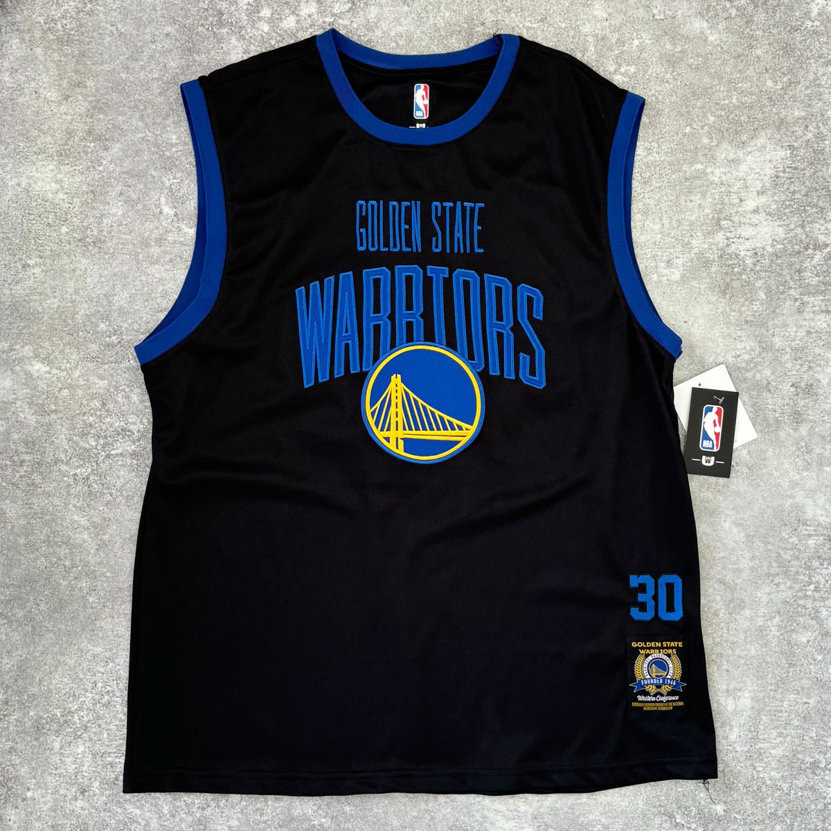 タグ付き NBA GSWウォーリアーズ ステフィンカリー ユニフォーム オーセン