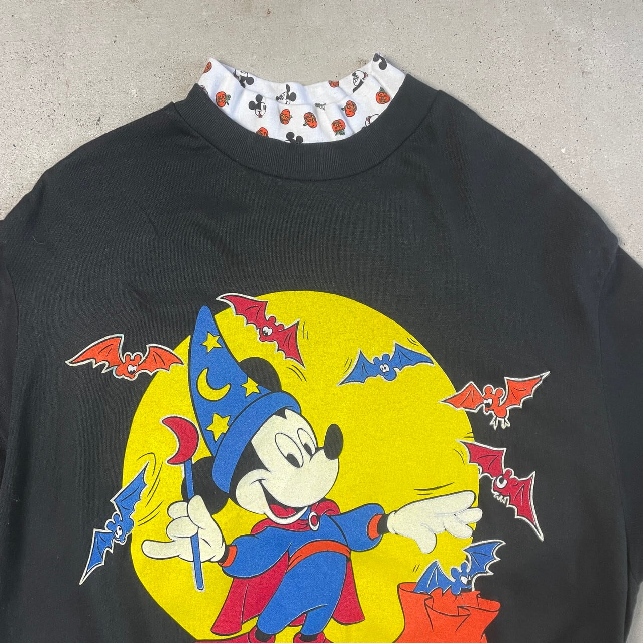 90年代 USA製 DISNEY スウェットワンピース MICKEY MOUSE ソーサラー 