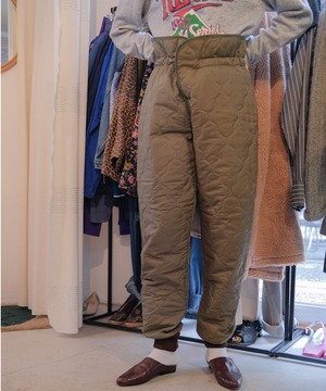 【送料無料】80's czech army liner pants