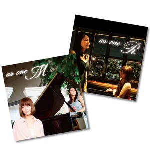 2枚セット as one 〜M〜/〜R〜 - ピアノ&ヴォーカル  デュオアルバム - momorie