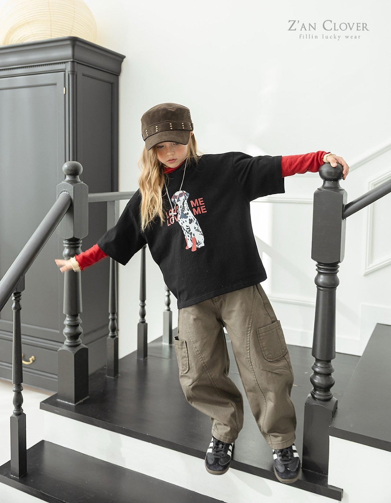 ZAN CLOVER［取寄］curve cargo pants 26winter