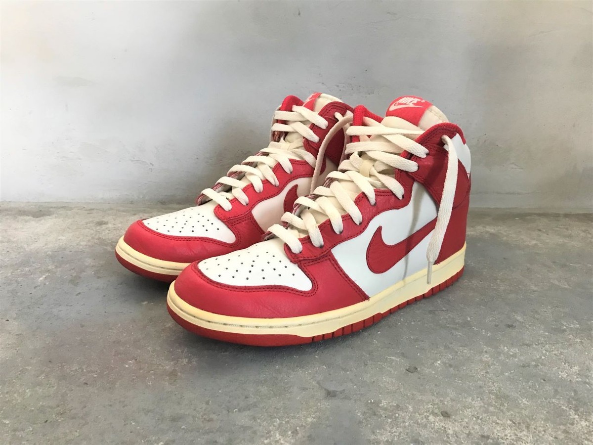 2011 NIKE DUNK HIGH LE SAIL/ACTION-RED | AFTER DARK