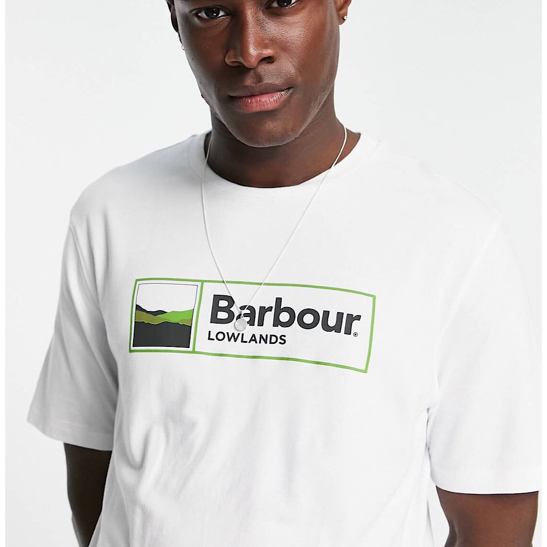 国内在庫あり Barbour(バブアー) ロゴTシャツ | セレクトショップLIGU