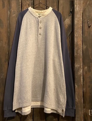 す様専用 Old Henry neck long sleeve tee